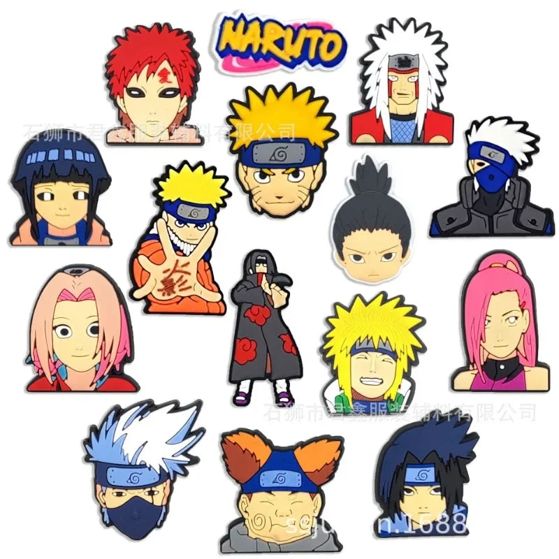 Naruto Clogs Accessories Buckles