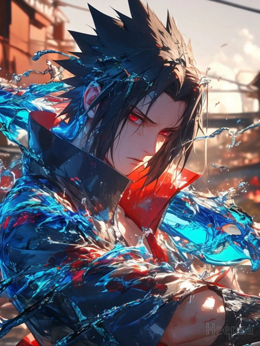 MINISO Naruto Uzumaki & Sasuke Uchiha 5D DIY Diamond Painting Kits