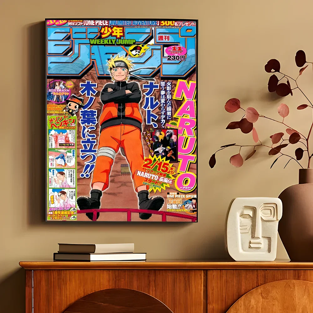 Anime N-Naruto Whitepaper Poster