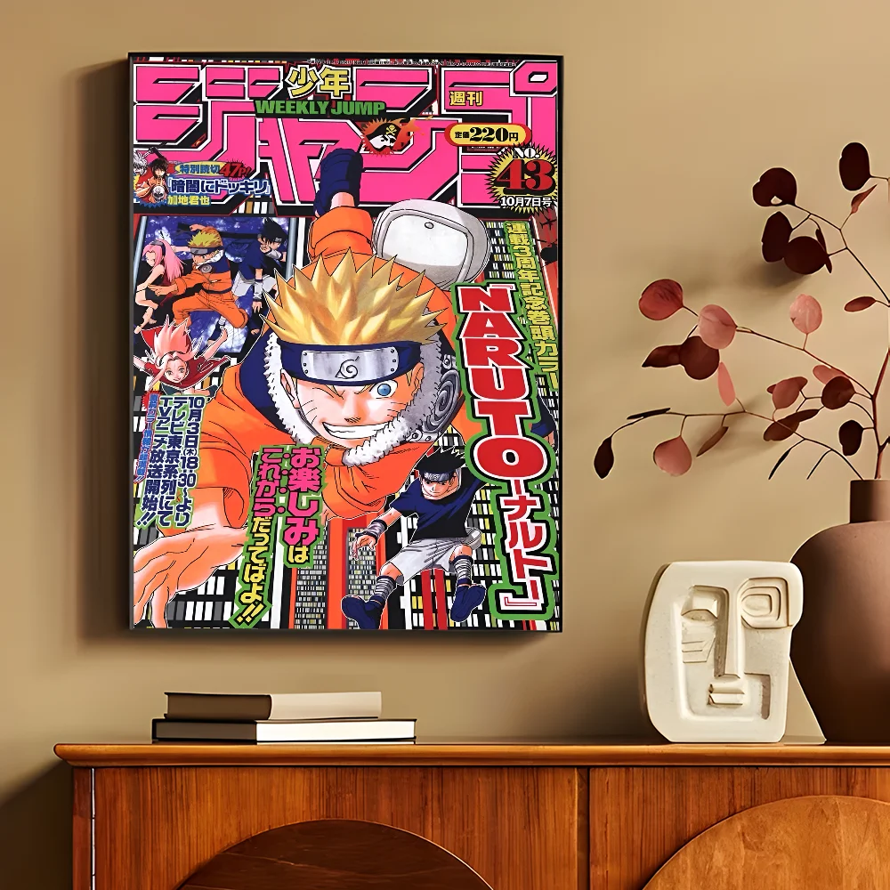 Anime N-Naruto Whitepaper Poster