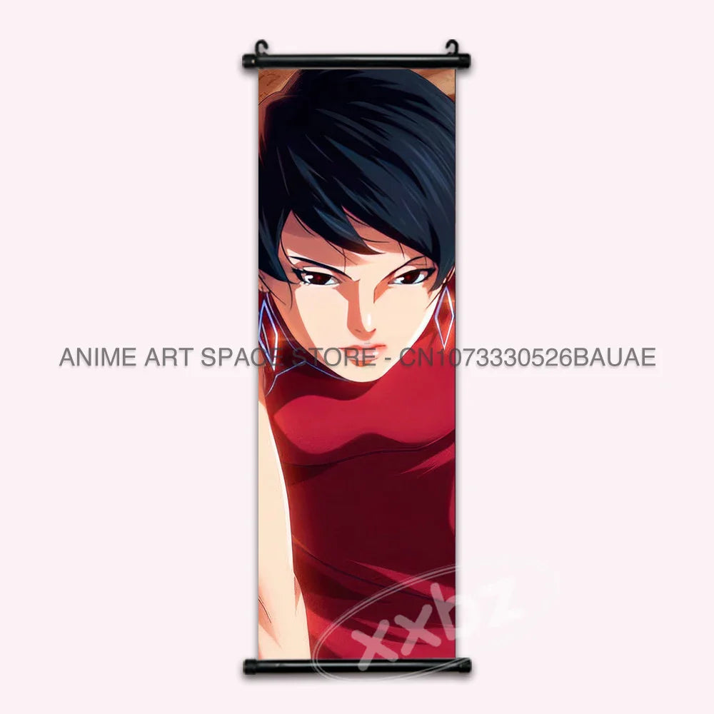 Naruto Hanging Paintings: Gaara, Obito Uchiha, Rock Lee, Kakashi, and Pain