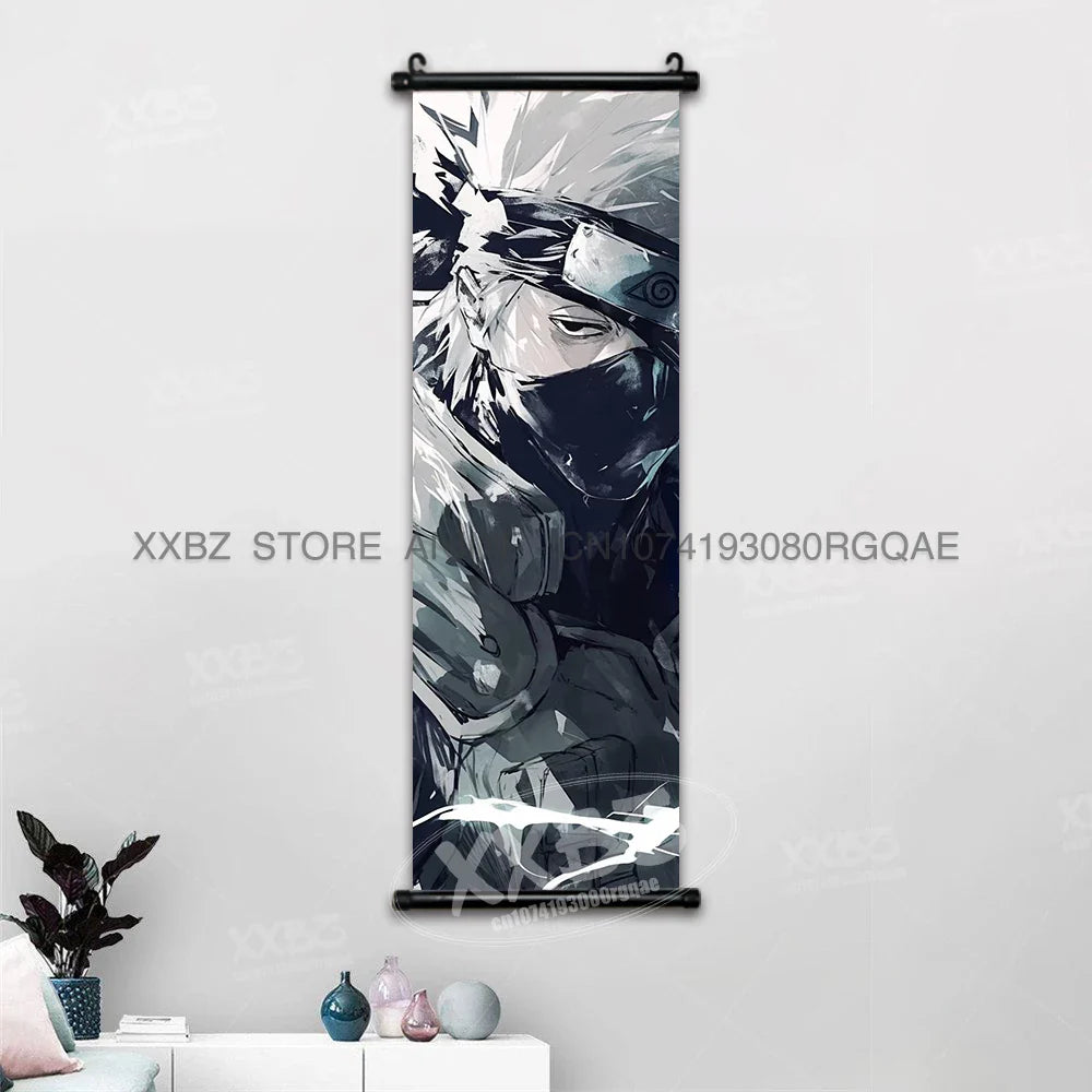 Hyuga Hinata & Uchiha Itachi Anime Canvas Wall Art for Home Decoration