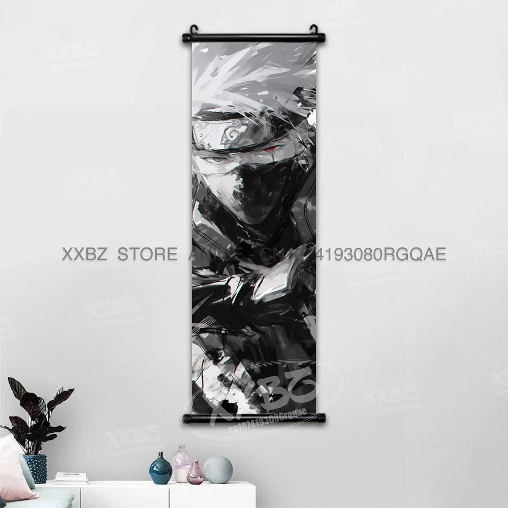 Hyuga Hinata & Uchiha Itachi Anime Canvas Wall Art for Home Decoration