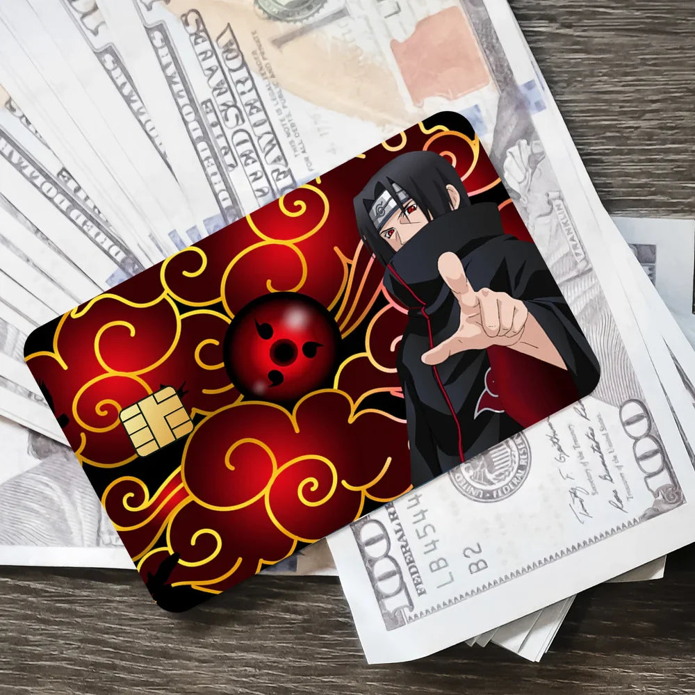 Uchiha Itachi Film Skin Cover Credit Card Stickers