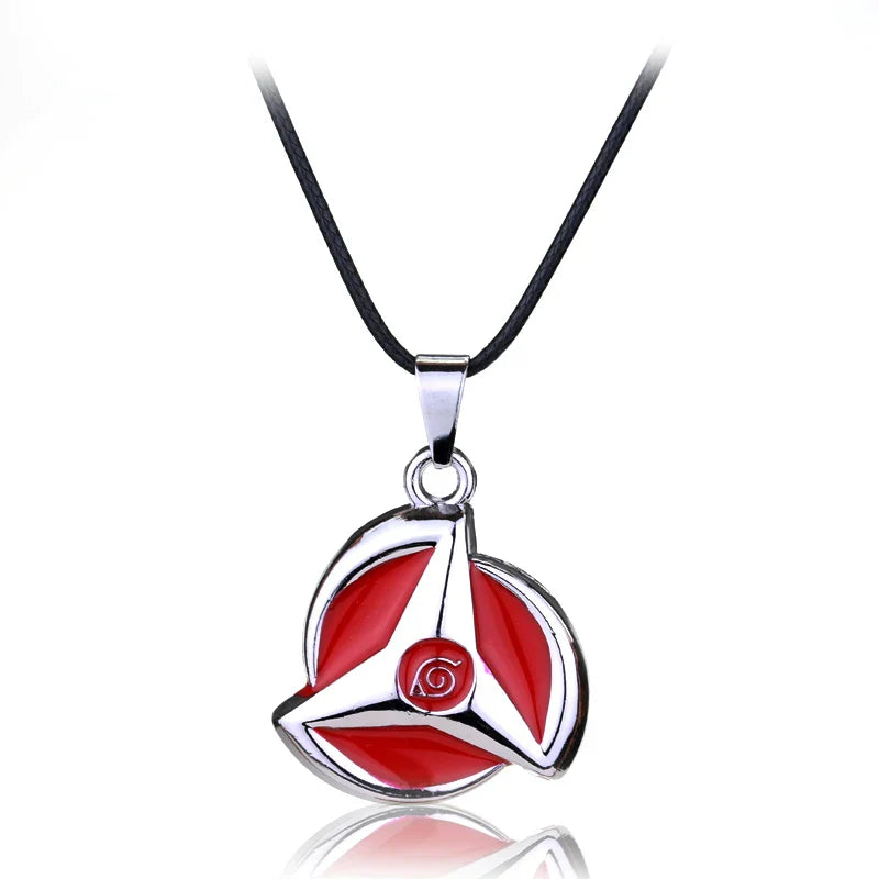 Uchiha Itachi Necklace – Cosplay 3 Loops Choker for Fans and Collectors