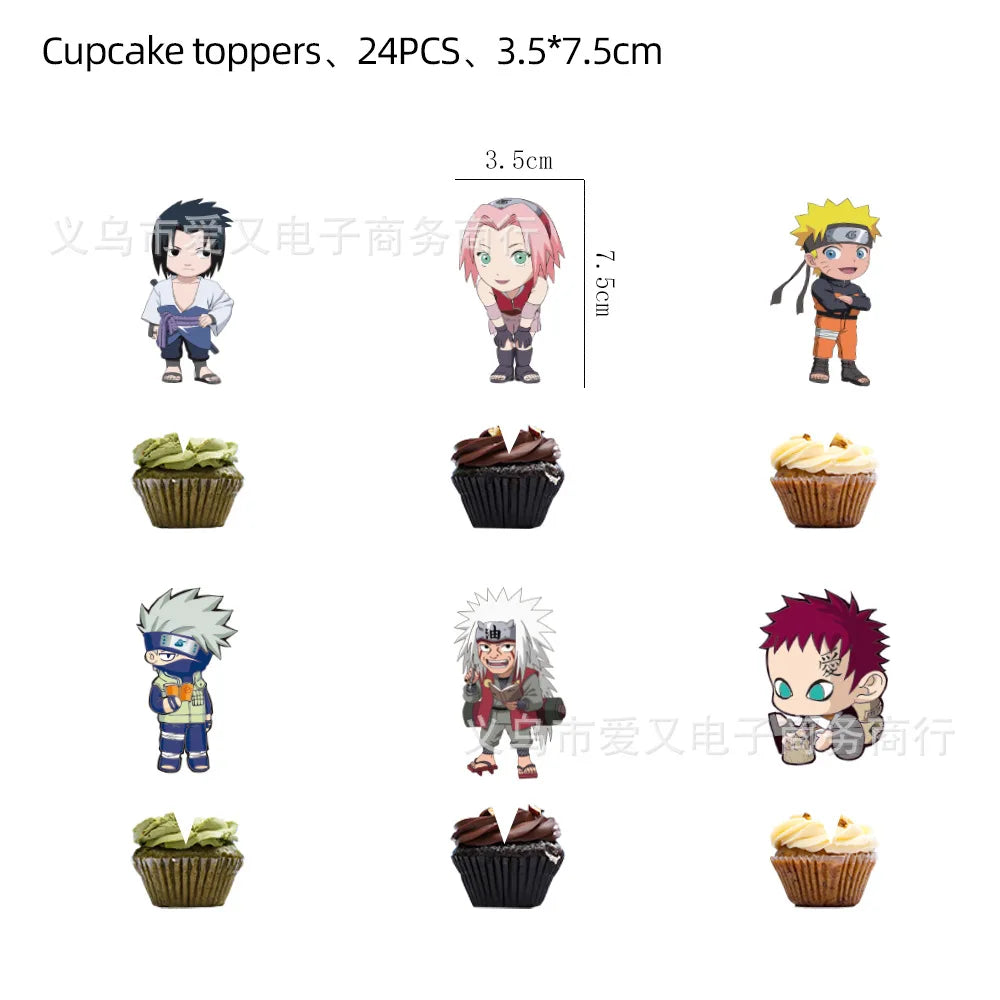 Cartoon Naruto Theme Boys Kids Favors