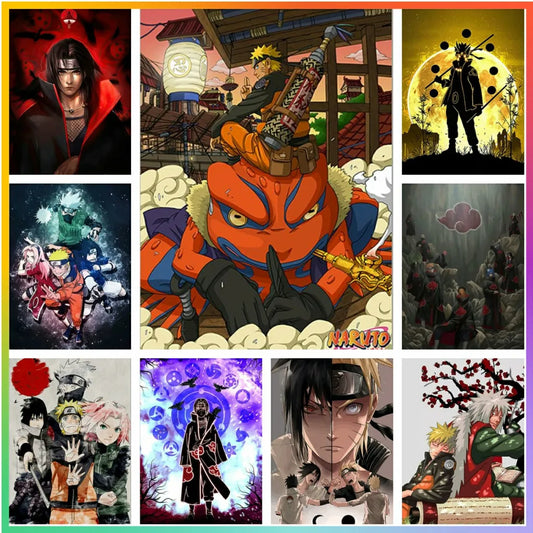 Japanese Anime Naruto Cross Stitch Diamond Painting