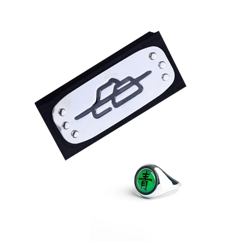 Naruto Akatsuki Rings Headbands – Anime Figure Accessories for Cosplay & Collectors