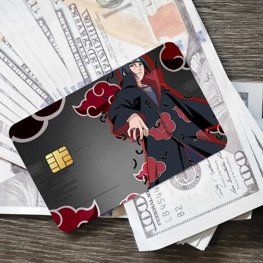 Uchiha Itachi Film Skin Cover Credit Card Stickers