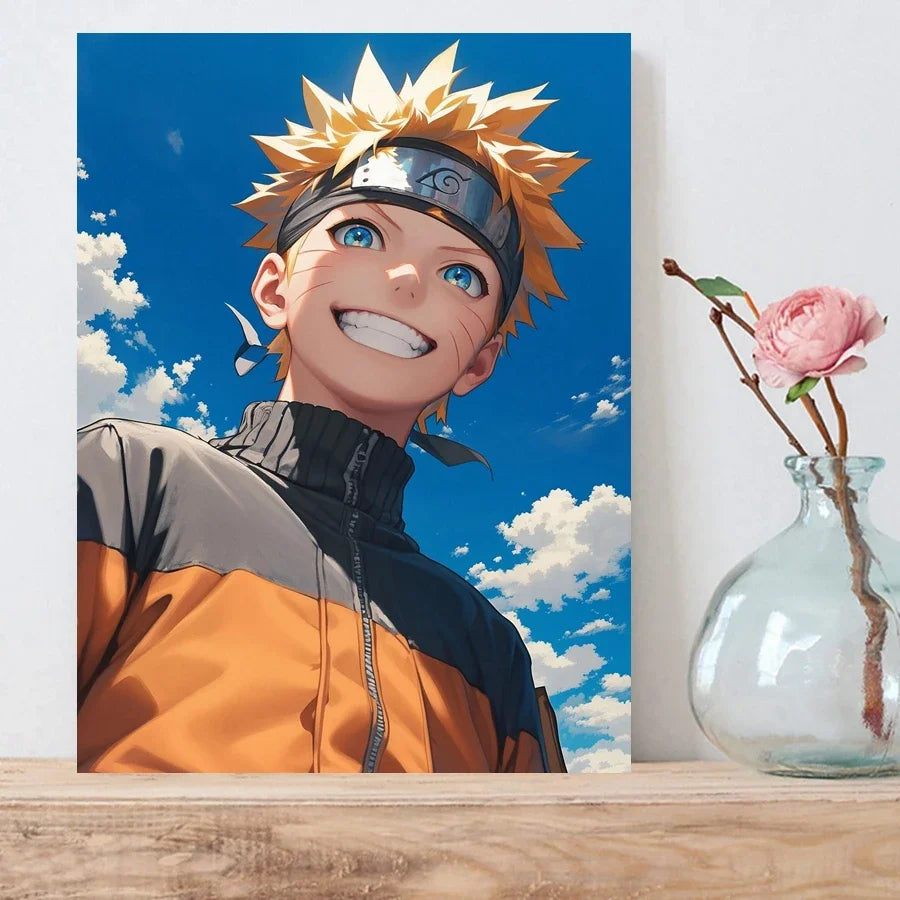 N-NARUTO Cartoon Drills Diamond Painting Kit