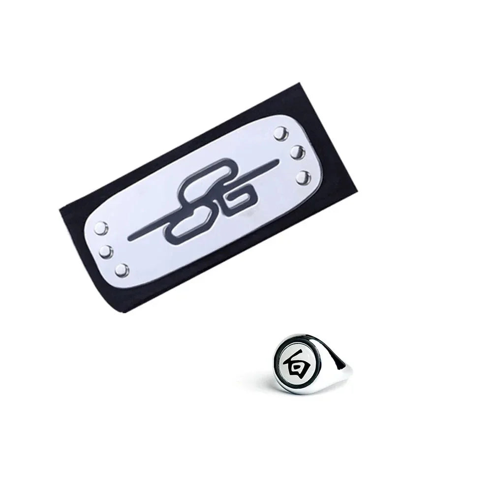 Naruto Akatsuki Rings Headbands – Anime Figure Accessories for Cosplay & Collectors