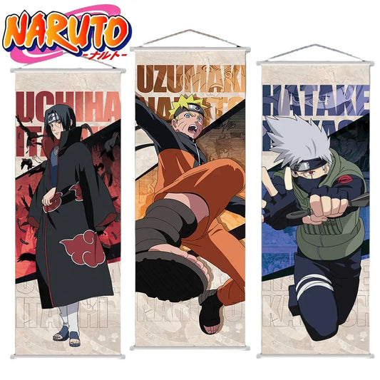 Bandai Naruto Scroll Poster Canvas