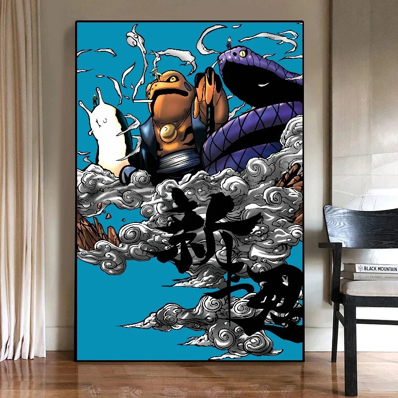 NARUTO Japan Anime Character Canvas Painting