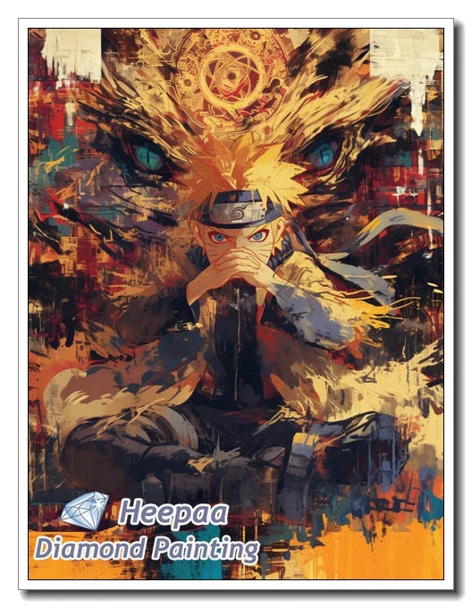 N-NARUTO Cartoon Drills Diamond Painting Kit
