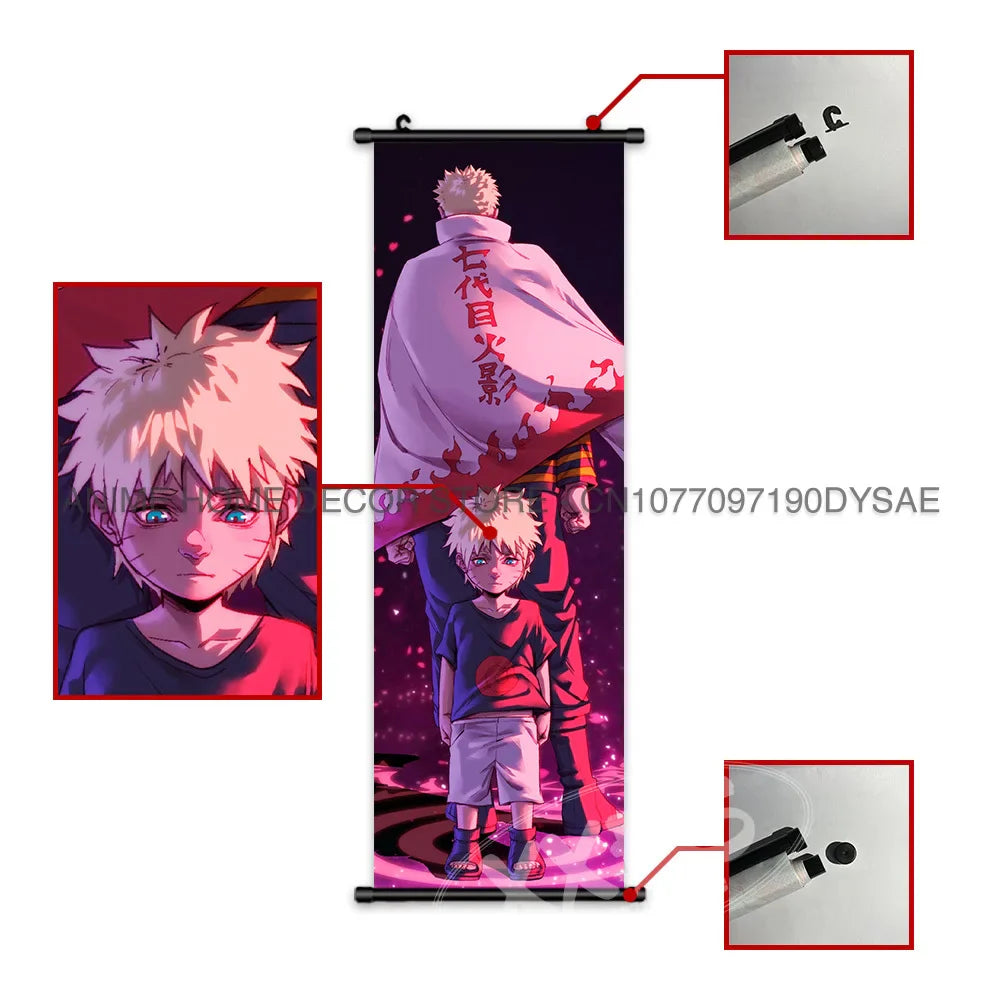 Naruto Poster Scrolls – Iconic Wall Decor Featuring Beloved Characters