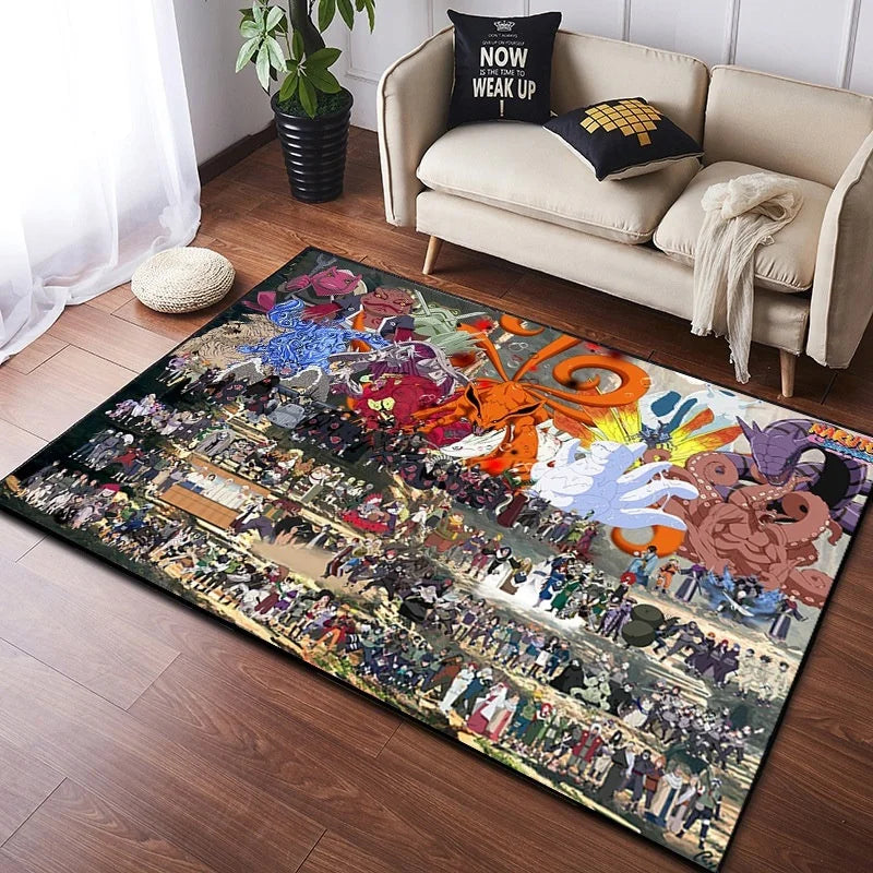 MINISO Naruto Anime Carpet