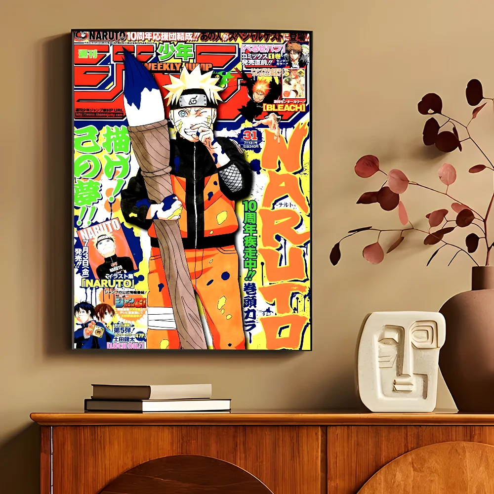 Anime N-Naruto Whitepaper Poster