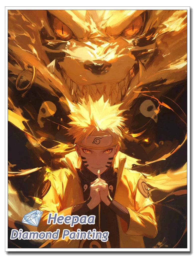N-NARUTO Cartoon Drills Diamond Painting Kit