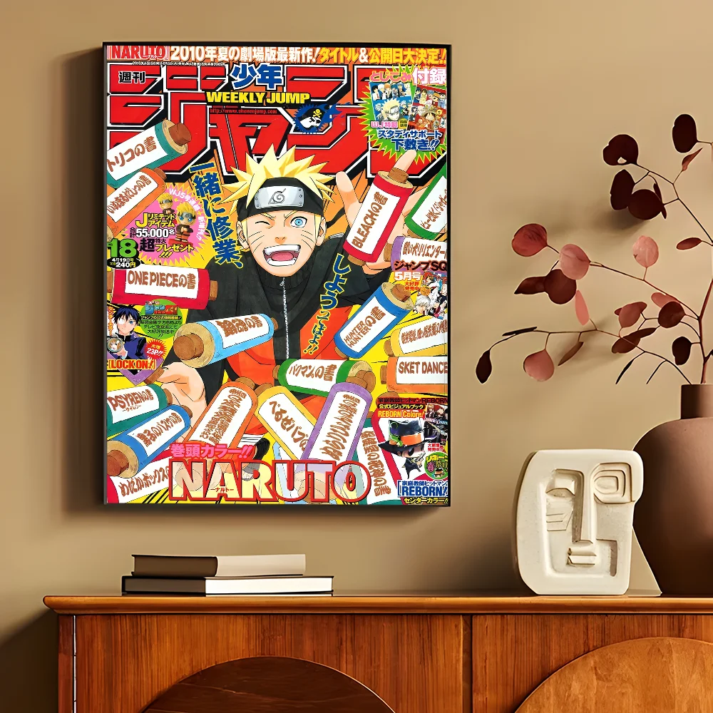 Anime N-Naruto Whitepaper Poster