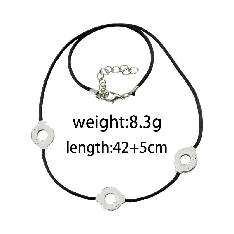 Uchiha Itachi Necklace – Cosplay 3 Loops Choker for Fans and Collectors