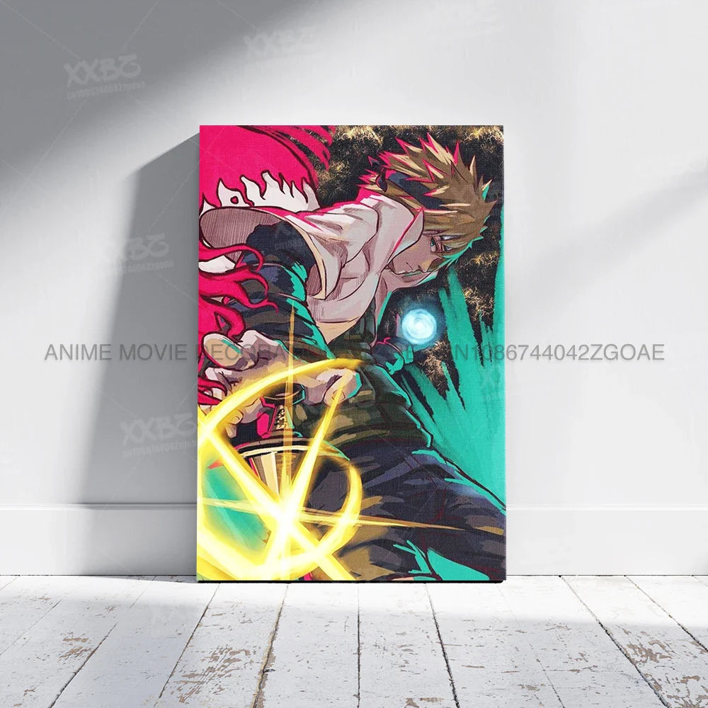 Uzumaki Naruto Home Decor – Uchiha Itachi, Madara & Jiraiya Canvas Wall Art