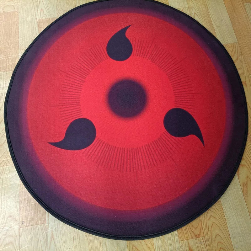 MINISO Uchiha Clan Symbol Circular Rug