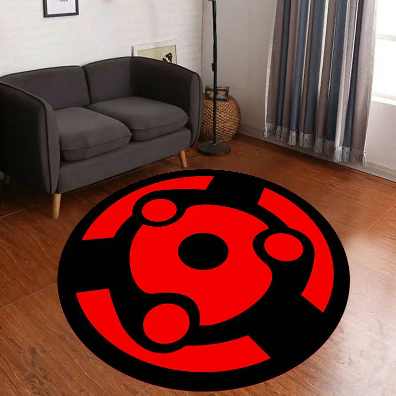 MINISO Uchiha Clan Symbol Circular Rug