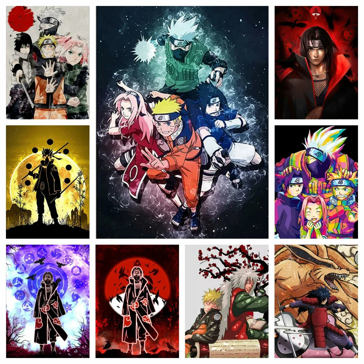Handmade DIY Japanese Anime Diamond Painting Kit
