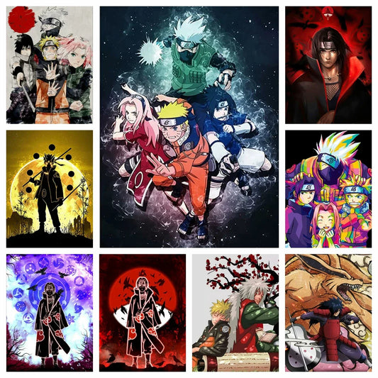 Handmade DIY Japanese Anime Diamond Painting Kit