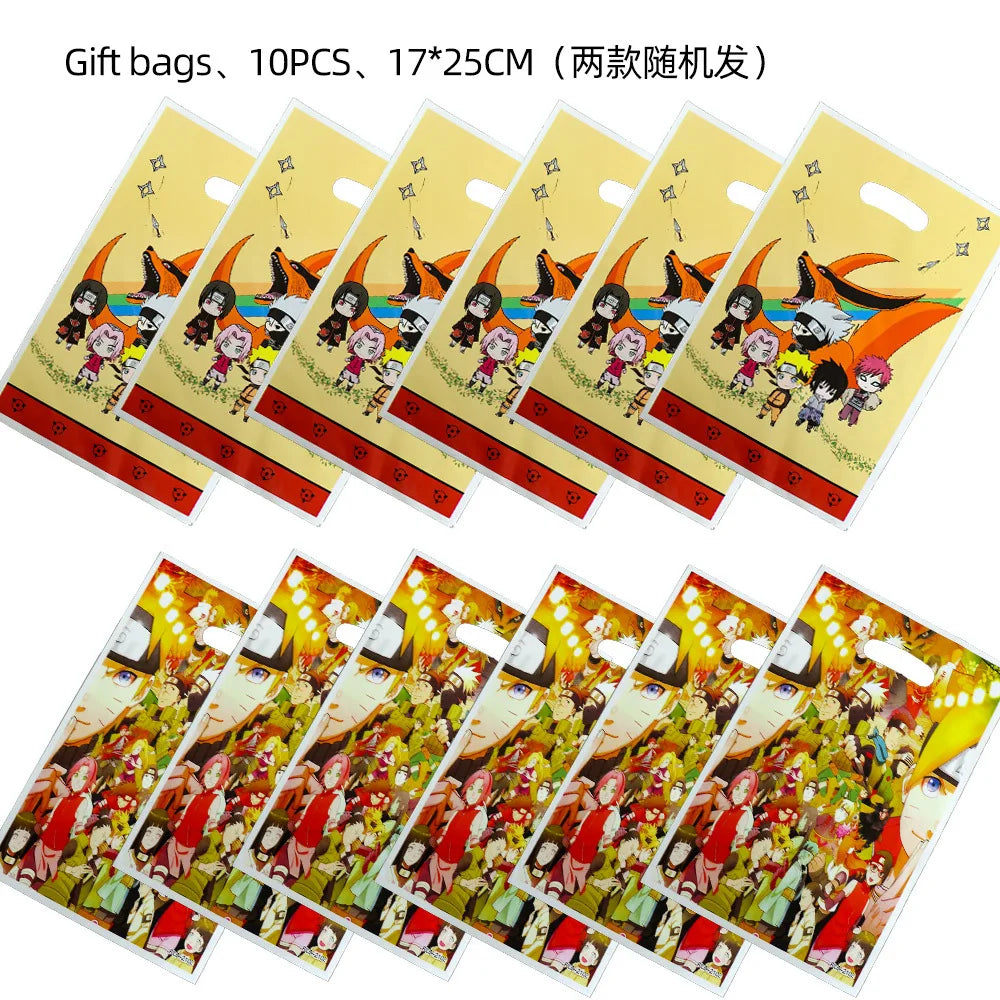 Cartoon Naruto Theme Boys Kids Favors
