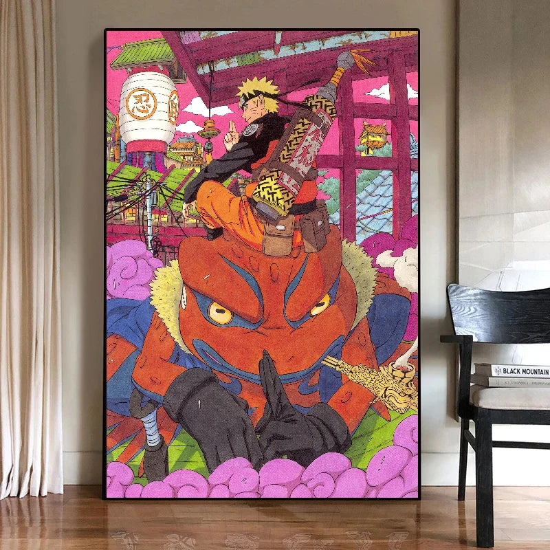 NARUTO Japan Anime Character Canvas Painting
