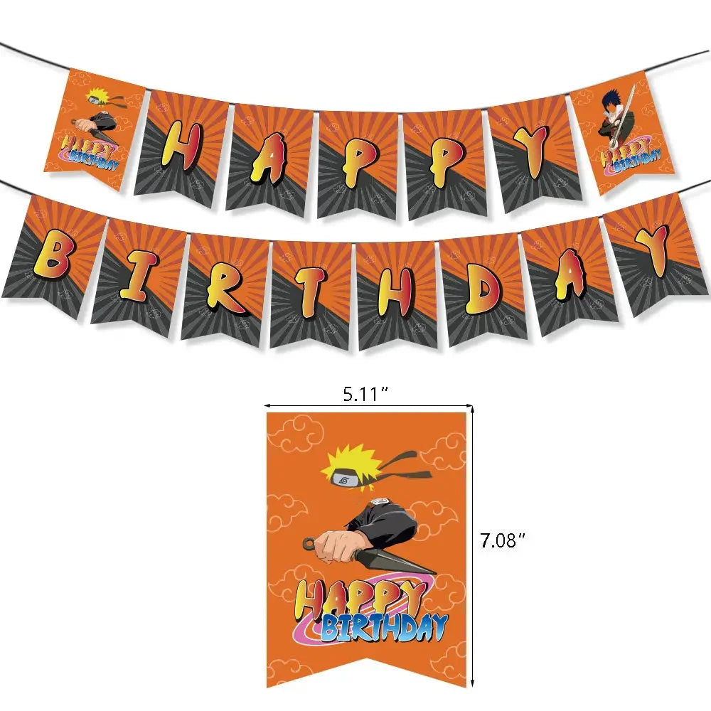 Cartoon Naruto Theme Boys Kids Favors