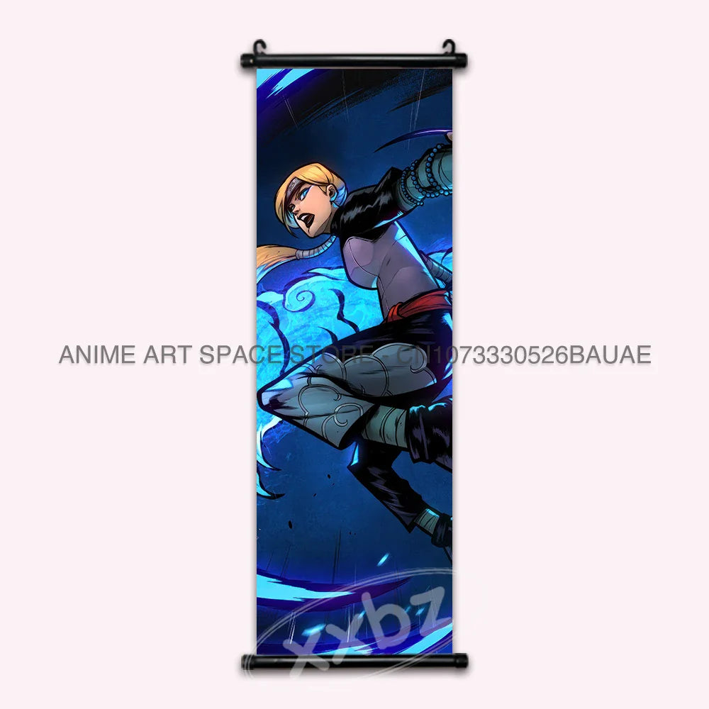 Uchiha Itachi Hanging Canvas – Anime Poster for Home Decor