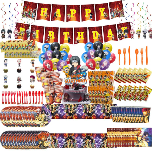 Cartoon Naruto Theme Boys Kids Favors