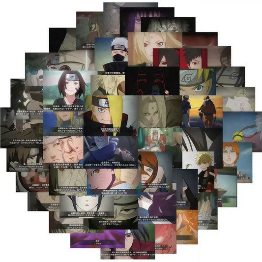 Naruto Ultimate Anime Stickers Sheet