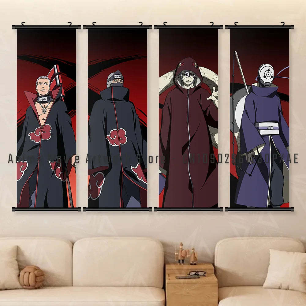 Haruno Sakura Canvas Scrolls – HD Anime Poster for Home Decor