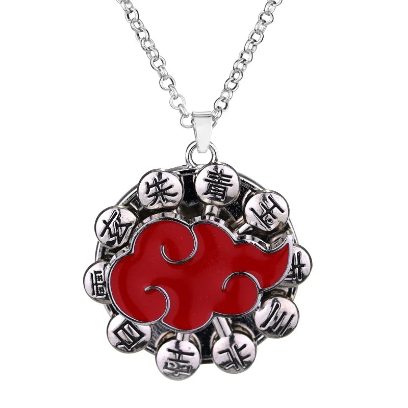 Uchiha Itachi Necklace – Cosplay 3 Loops Choker for Fans and Collectors