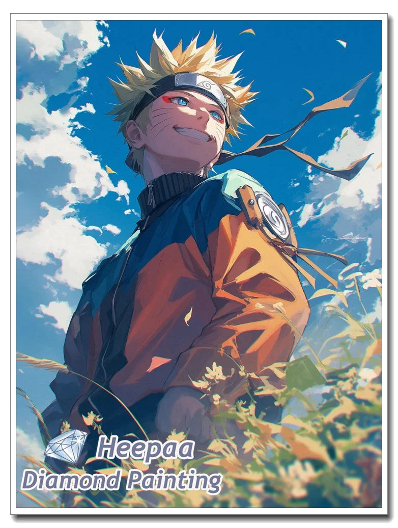 N-NARUTO Cartoon Drills Diamond Painting Kit
