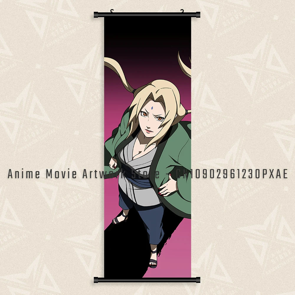 Haruno Sakura Canvas Scrolls – HD Anime Poster for Home Decor