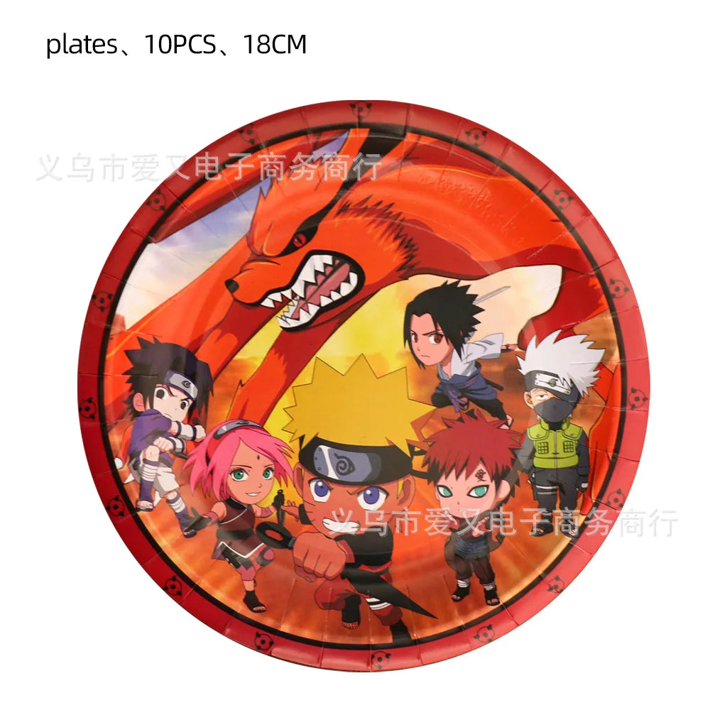 Cartoon Naruto Theme Boys Kids Favors