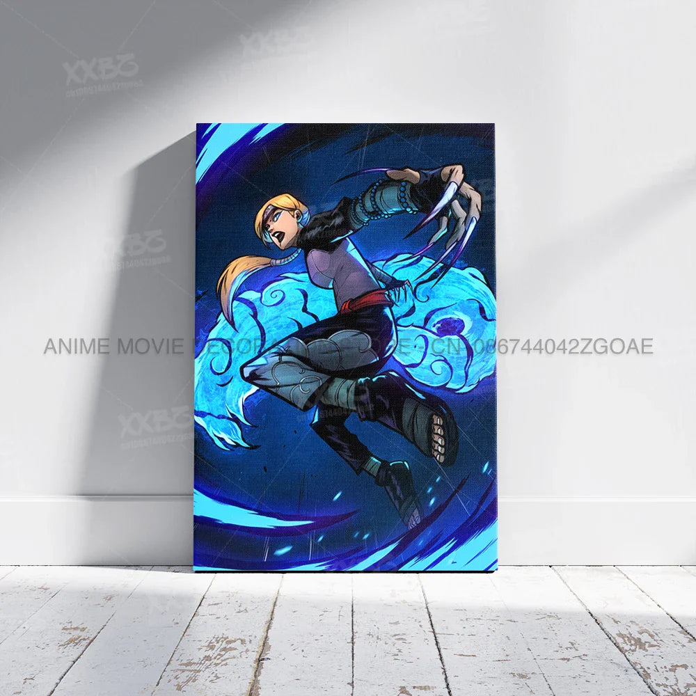 Uzumaki Naruto Home Decor – Uchiha Itachi, Madara & Jiraiya Canvas Wall Art
