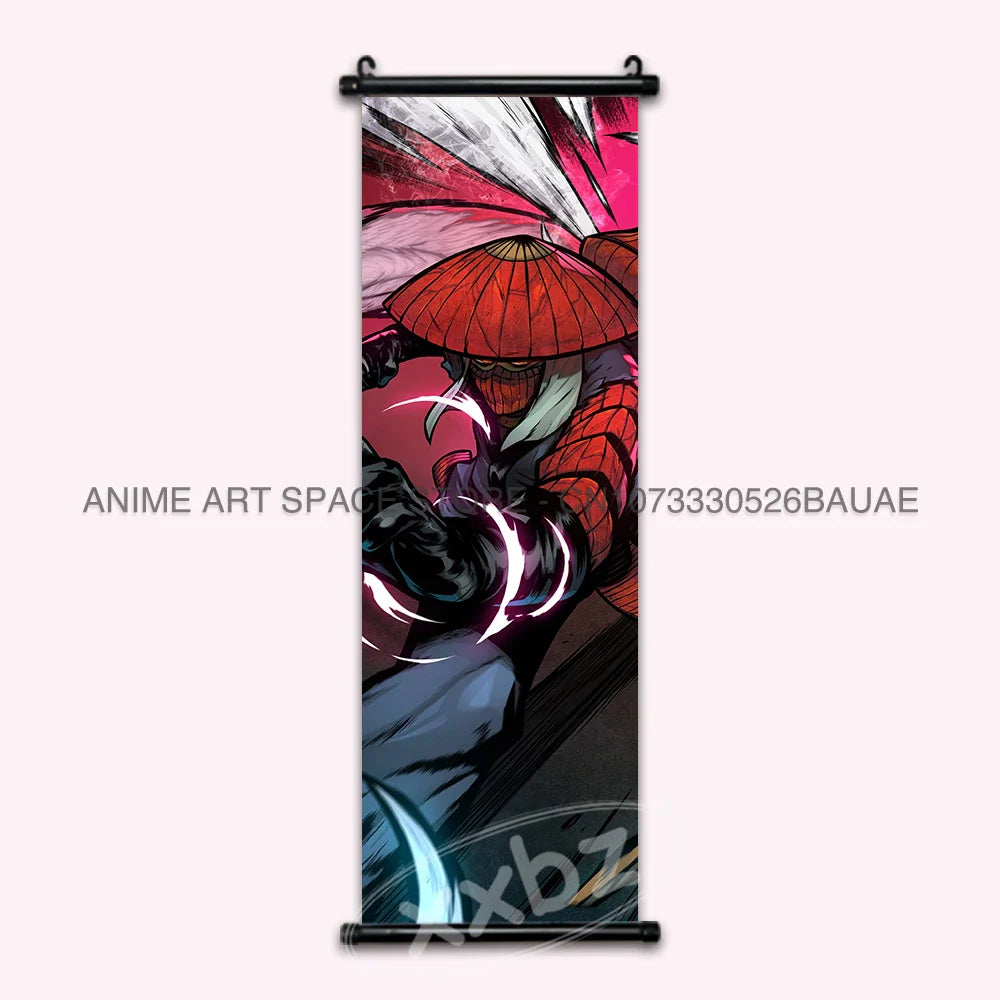 Uchiha Itachi Hanging Canvas – Anime Poster for Home Decor