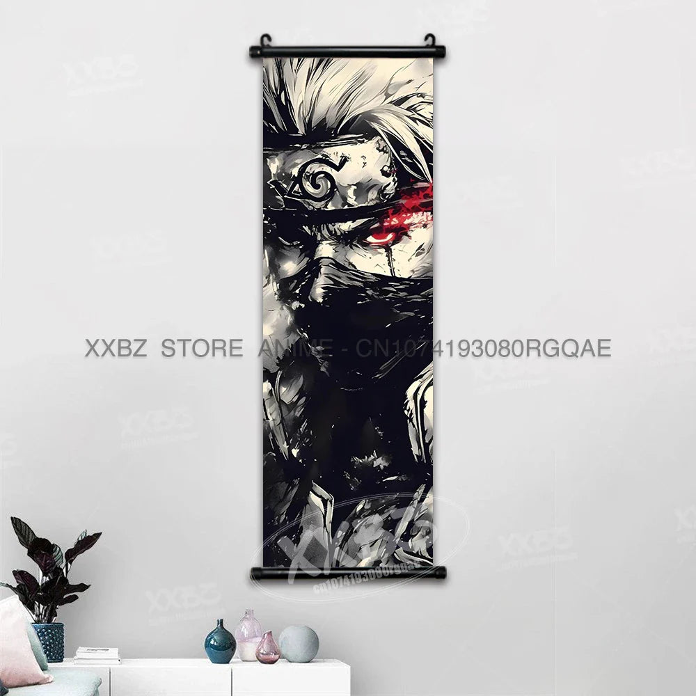 Hyuga Hinata & Uchiha Itachi Anime Canvas Wall Art for Home Decoration