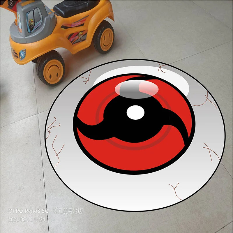 MINISO Uchiha Clan Symbol Circular Rug