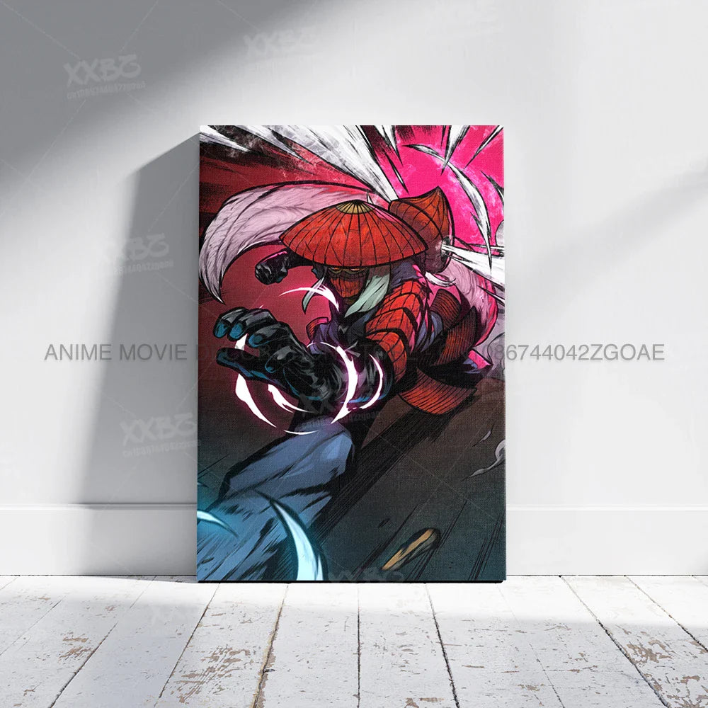 Uzumaki Naruto Home Decor – Uchiha Itachi, Madara & Jiraiya Canvas Wall Art