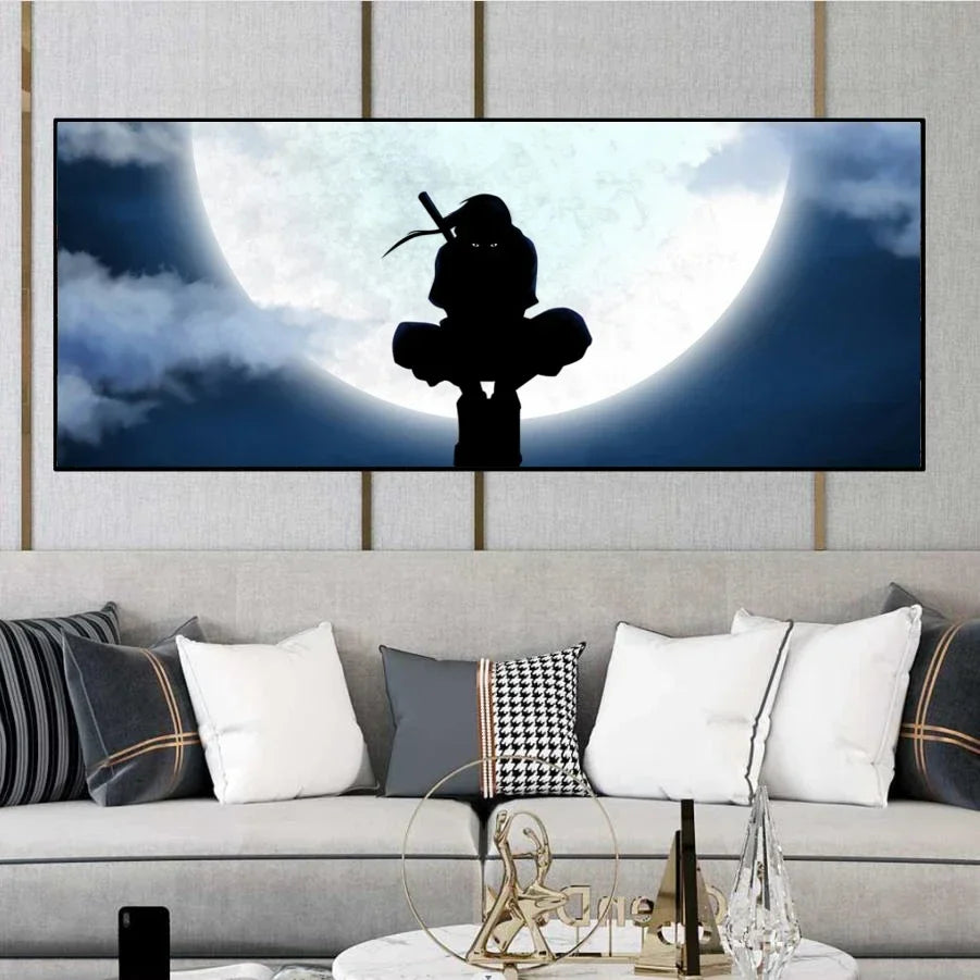 Naruto Family Portrait Decoration Painting – Perfect for Kid's Bedrooms
