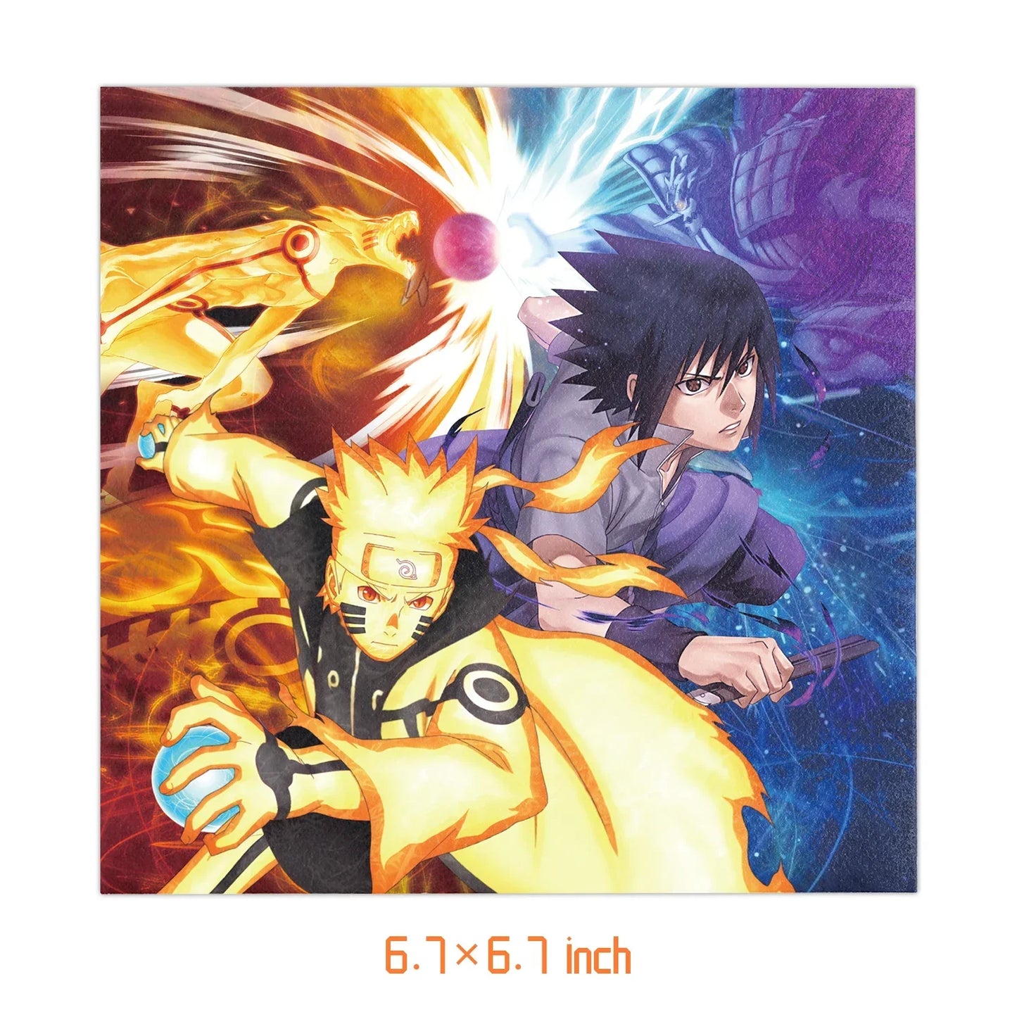 Cartoon Narutoed Anime Ninja Birthday Party Decoration Set