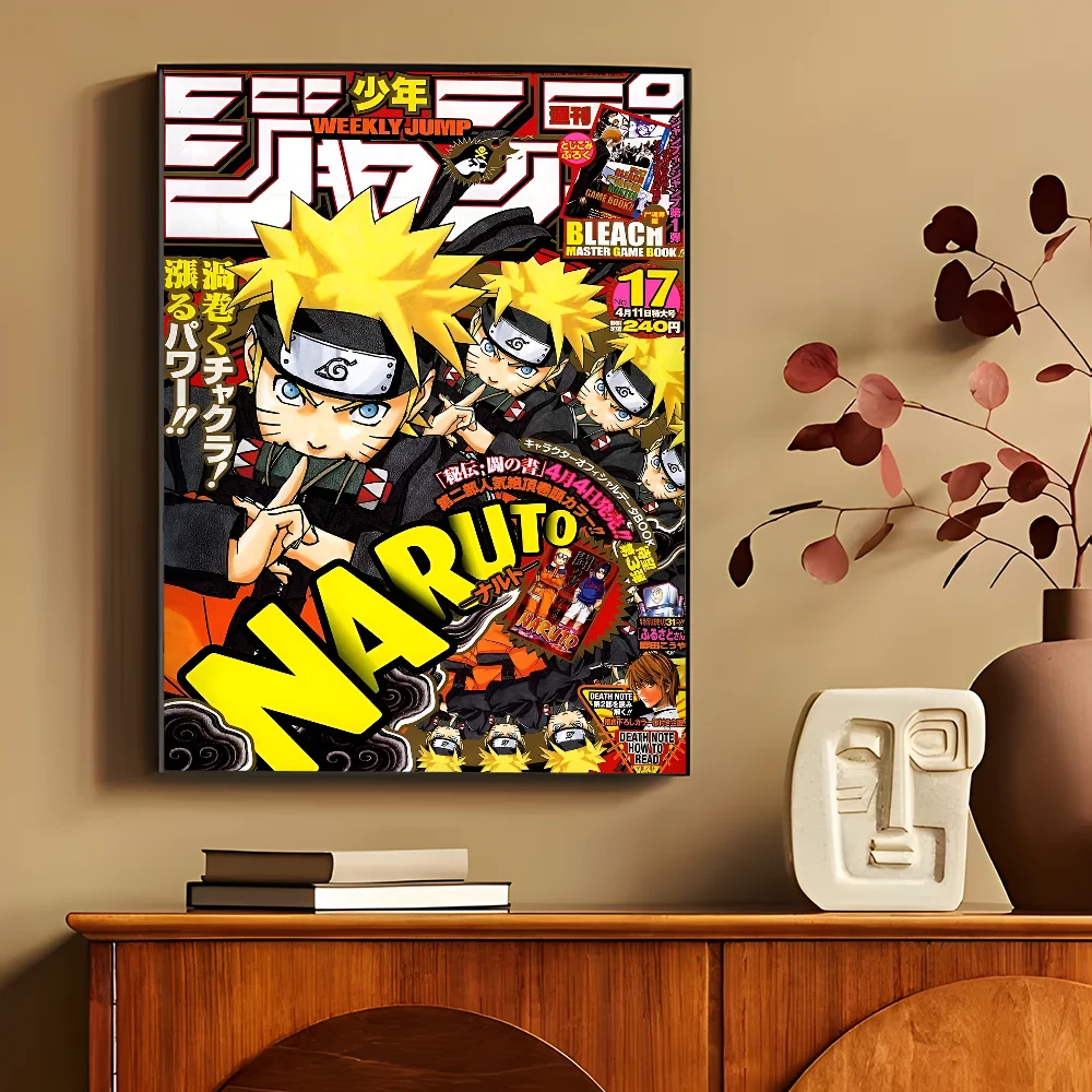 Anime N-Naruto Whitepaper Poster