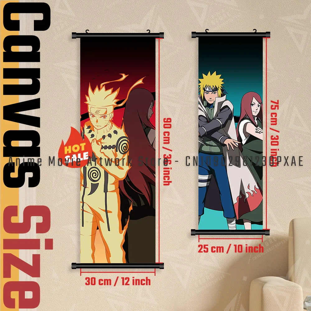 Haruno Sakura Canvas Scrolls – HD Anime Poster for Home Decor