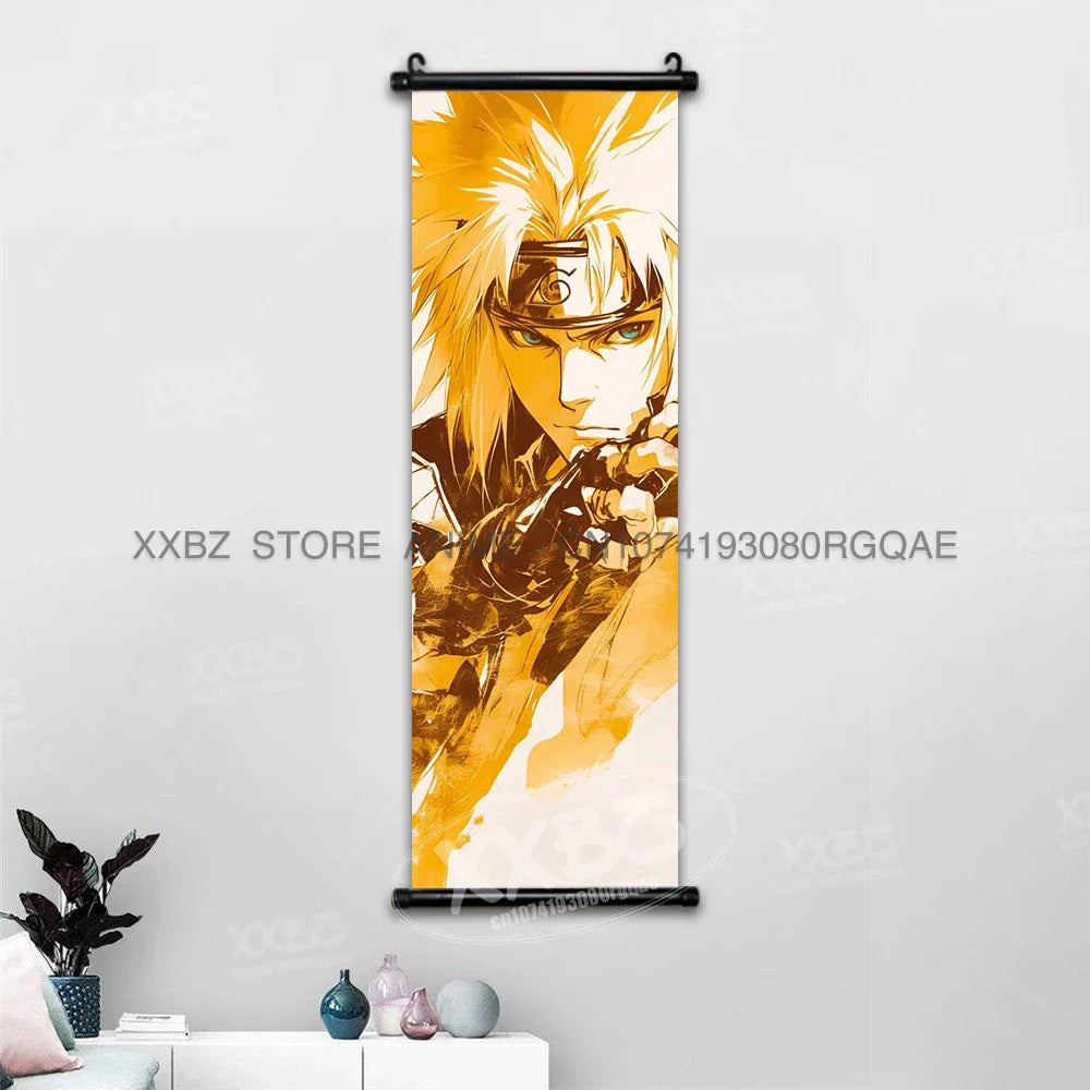 Hyuga Hinata & Uchiha Itachi Anime Canvas Wall Art for Home Decoration